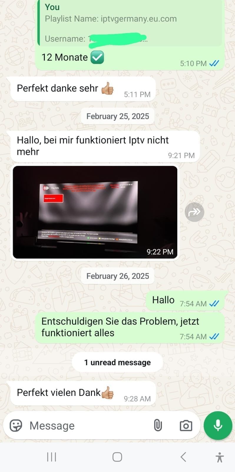 WhatsApp Bewertung 1
