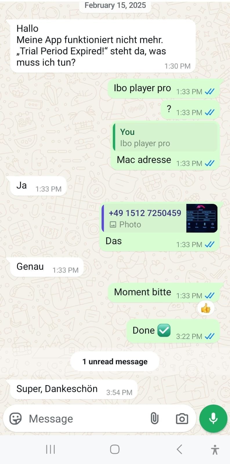 WhatsApp Bewertung 3