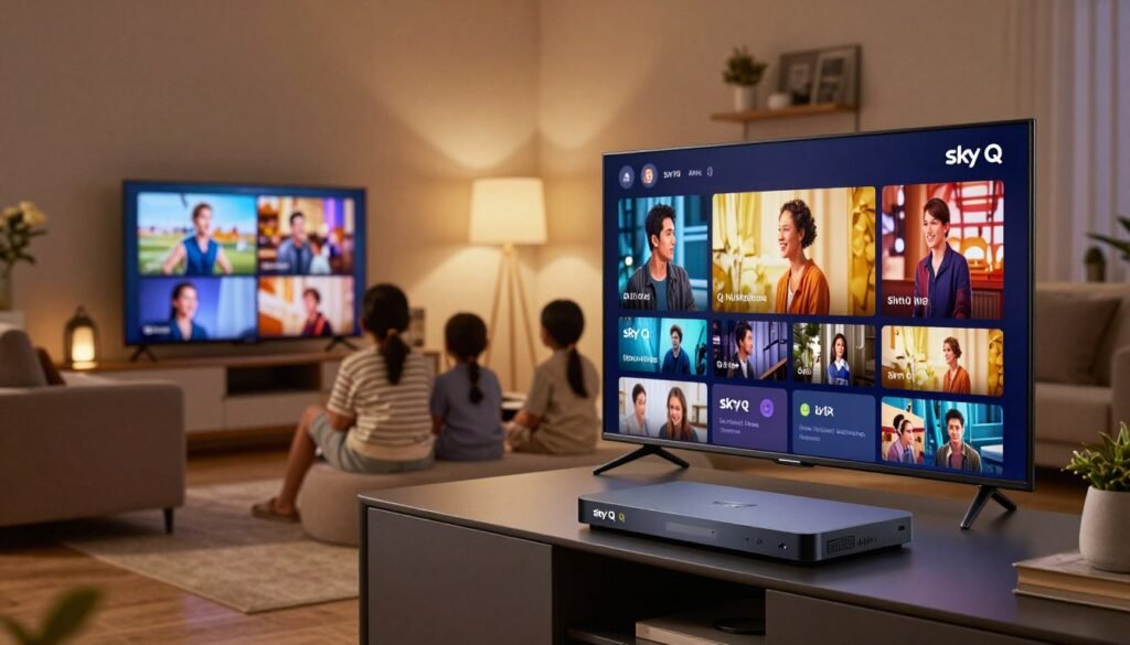 Sky Q UHD und Sky Q Multiscreen Optionen Sky Q UHD und Sky Q Multiscreen Optionen